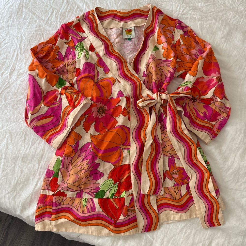 Farm Rio spring affair dress